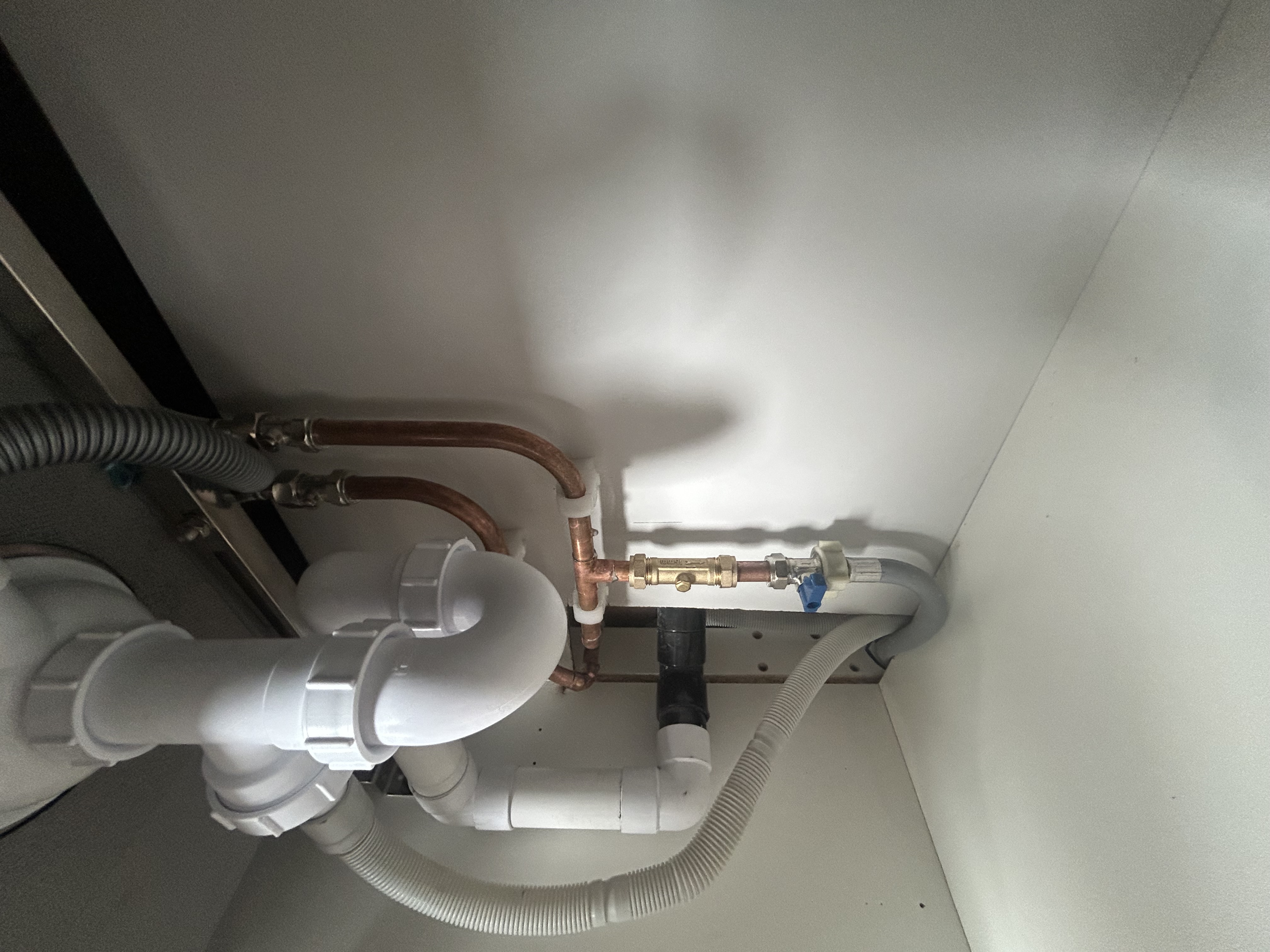 Bathroom plumbing rough-in